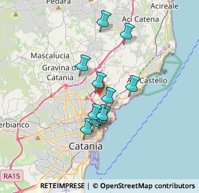 Mappa Via San Marco, 95030 Catania CT (2.98091)