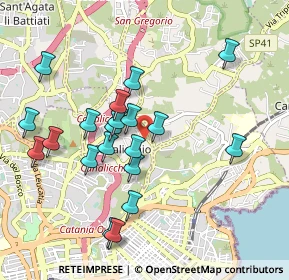 Mappa Via San Marco, 95030 Catania CT (1.055)