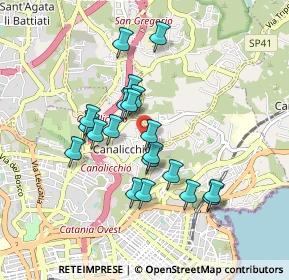 Mappa Via San Marco, 95030 Catania CT (0.862)