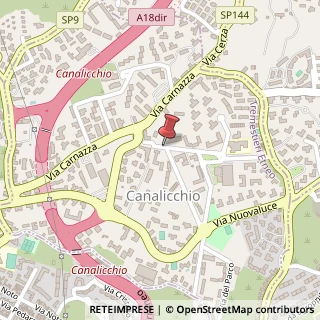 Mappa Via trinacria 7, 95030 Tremestieri Etneo, Catania (Sicilia)