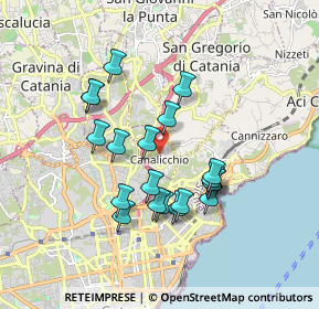 Mappa Via Trinacria, 95030 Tremestieri etneo CT, Italia (1.7665)