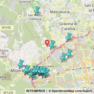 Mappa Via Campo Sportivo, 95045 Misterbianco CT, Italia (3.03737)