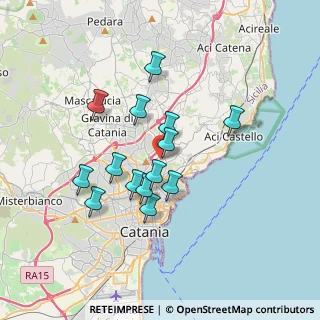 Mappa Via Trinacria, 95030 Catania CT, Italia (3.31357)