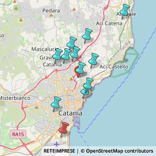 Mappa Via Giorgio Almirante, 95030 Tremestieri etneo CT, Italia (3.71)