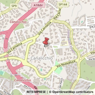 Mappa Via Almirante Giorgio, 23, 95030 Tremestieri Etneo, Catania (Sicilia)