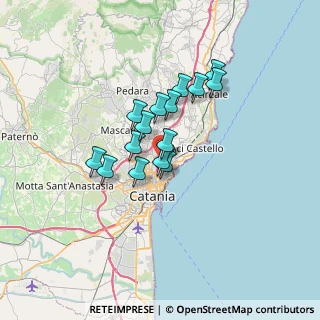 Mappa Via Giorgio Almirante, 95030 Tremestieri etneo CT, Italia (5.40933)