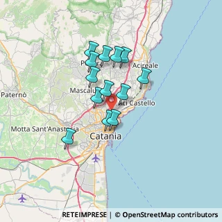 Mappa Via Giorgio Almirante, 95030 Tremestieri etneo CT, Italia (5.87154)