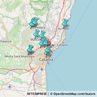 Mappa Via Giorgio Almirante, 95030 Tremestieri etneo CT, Italia (6.7375)