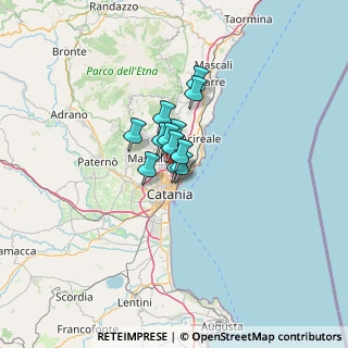 Mappa Via Giorgio Almirante, 95030 Tremestieri etneo CT, Italia (6.7725)