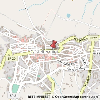 Mappa Corso umberto i 5, 92025 Casteltermini, Agrigento (Sicilia)