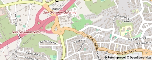 Mappa Gravina di Catania