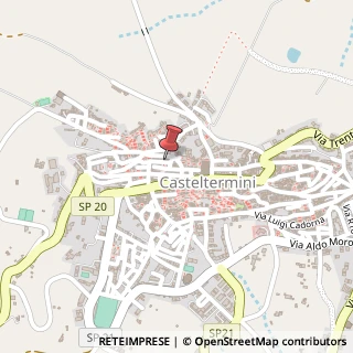 Mappa Piazza Pap? Lo Bue, 10, 92025 Casteltermini, Agrigento (Sicilia)