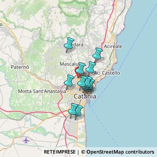Mappa Via Fasano, 95125 Catania CT, Italia (4.91417)