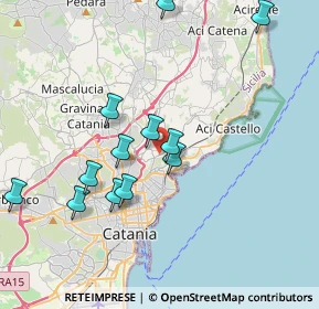 Mappa Via Sgroppillo, 95126 Cerza CT, Italia (4.31667)