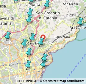 Mappa Via Sgroppillo, 95126 Cerza CT, Italia (3.01188)