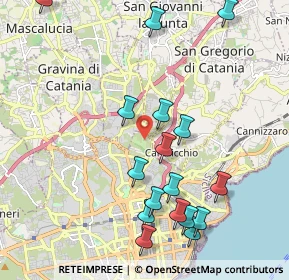 Mappa 95030 Catania CT, Italia (2.54941)