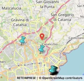 Mappa 95030 Catania CT, Italia (3.50714)