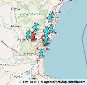Mappa 95030 Catania CT, Italia (8.70182)