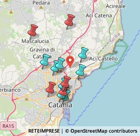 Mappa Via Convento del Carmine, 95030 Tremestieri etneo CT, Italia (3.52923)
