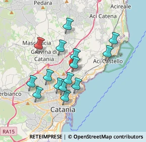 Mappa Via Convento del Carmine, 95030 Tremestieri etneo CT, Italia (3.58)