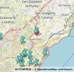 Mappa Via Convento del Carmine, 95030 Tremestieri etneo CT, Italia (3.28077)