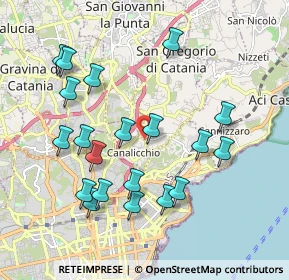 Mappa Via Convento del Carmine, 95030 Tremestieri etneo CT, Italia (2.2575)