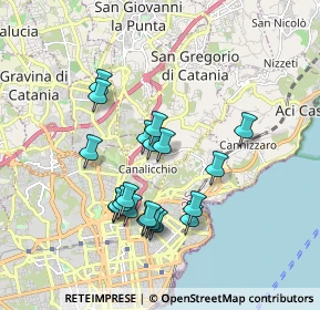 Mappa Via Convento del Carmine, 95030 Tremestieri etneo CT, Italia (1.8205)