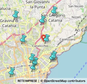 Mappa Via Convento del Carmine, 95030 Tremestieri etneo CT, Italia (2.56818)