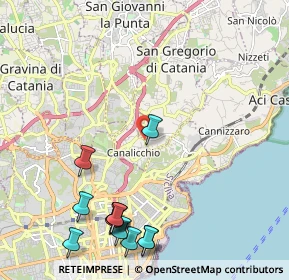 Mappa Via Convento del Carmine, 95030 Tremestieri etneo CT, Italia (3.025)