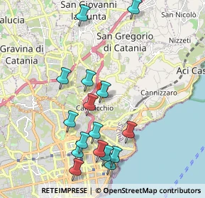 Mappa Via Convento del Carmine, 95030 Tremestieri etneo CT, Italia (2.3925)