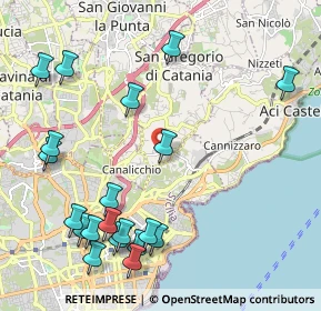 Mappa Via Sgroppillo, 95027 Catania CT, Italia (2.912)