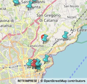 Mappa Via Sgroppillo, 95027 Catania CT, Italia (3.00231)