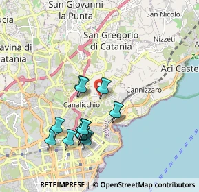 Mappa Via Sgroppillo, 95027 Catania CT, Italia (1.96143)