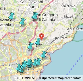 Mappa Via Sgroppillo, 95027 Catania CT, Italia (2.946)