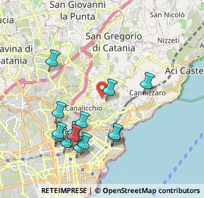 Mappa Via Sgroppillo, 95027 Catania CT, Italia (2.24857)