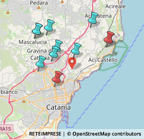 Mappa 95027 Catania CT, Italia (4.20364)