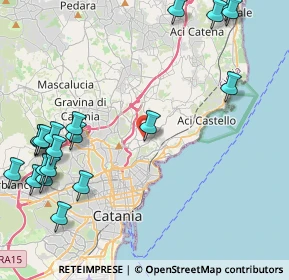 Mappa Via Sgroppillo, 95027 Catania CT, Italia (6.4275)