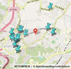 Mappa Via Sgroppillo, 95027 Catania CT, Italia (0.629)