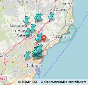 Mappa Via Sgroppillo, 95126 Catania CT, Italia (3.52813)