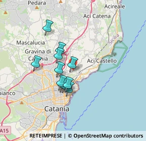 Mappa Via Sgroppillo, 95126 Catania CT, Italia (2.94091)