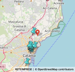 Mappa Via Sgroppillo, 95126 Catania CT, Italia (4.97727)