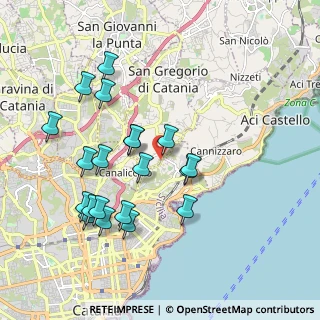Mappa Via Sgroppillo, 95126 Catania CT, Italia (2.188)