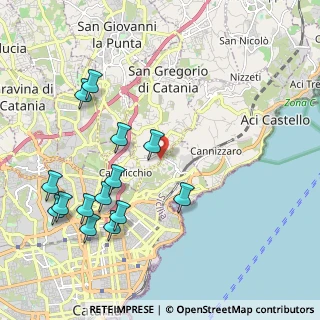 Mappa Via Sgroppillo, 95126 Catania CT, Italia (2.62143)