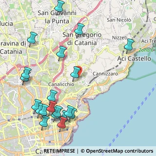 Mappa Via Sgroppillo, 95126 Catania CT, Italia (3.0415)