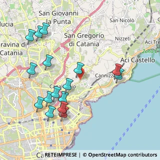 Mappa Via Sgroppillo, 95126 Catania CT, Italia (2.5175)