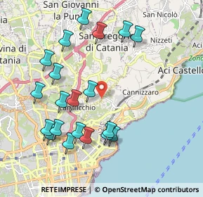 Mappa Via Sgroppillo, 95126 Catania CT, Italia (2.387)