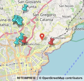 Mappa Via Sgroppillo, 95126 Catania CT, Italia (2.68273)