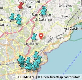 Mappa Via Sgroppillo, 95126 Catania CT, Italia (3.145)