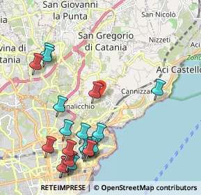 Mappa Via Sgroppillo, 95126 Catania CT, Italia (2.8255)