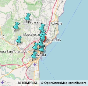 Mappa Via Sgroppillo, 95126 Catania CT, Italia (5.91364)